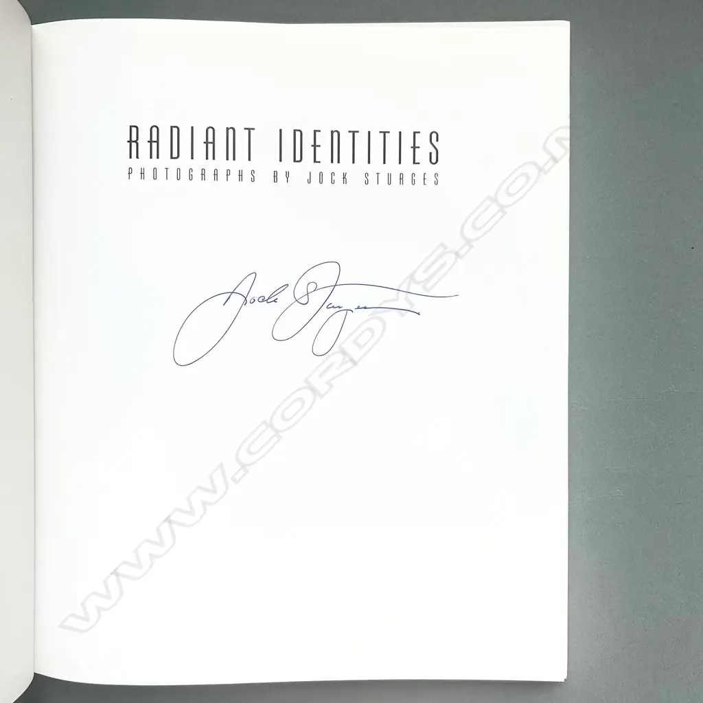 JOCK STURGES: RADIANT IDENTITIES Image 1++